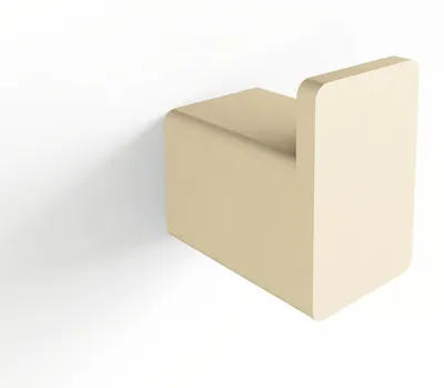 Produktbild von Minimalistischer Kleiderhaken PALO 3er Set aus Metall |Cashew| Metallbude