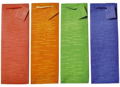 Produktbild von Flaschentragetasche Laura - 12 x 36 x 7,8 cm uni sortiert.