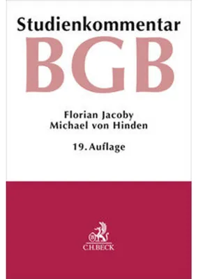 Produktbild von Bürgerliches Gesetzbuch. BGB