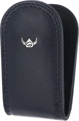 Image de Golden Head Cuir pince à billets Polo Geldscheinklammer 1950 Marineblau bleu marine