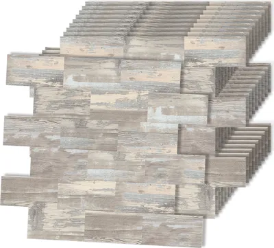 Produktbild von UISEBRT 10x Fliesenaufkleber PVC Wandfliesen 34 x 29 cm Selbstklebend Fliese Fliesenfolie Klebefliesen Fliesendekor Wasserdicht Fliesensticker, type B