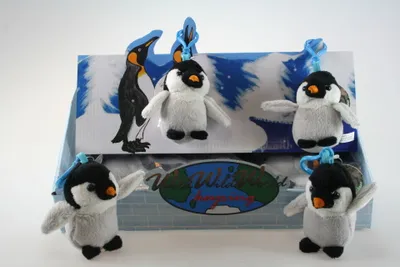 Produktbild von Plüsch Pinguin Schlüsselanhänger