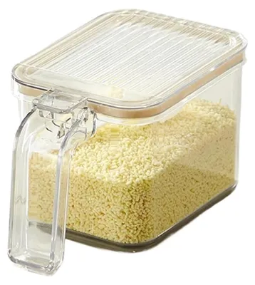 Obrázok produktu pre Sada 3 sklenených nádob na bylinky s lyžičkami