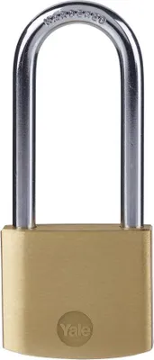 Image de Cadenas YALE laiton - S'entrouvrant 40 mm - 3 clés - Anse large - 24257000