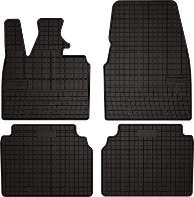 Obrázok produktu pre Gumové autorohože na mieru pre: BMW I3 L01 (2013-, hatchback) černé, sada 4 ks, s úchyty