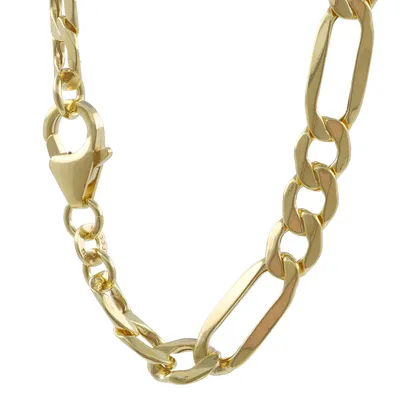 Produktbild von Goldkette Figarokette Länge 60cm - Breite 4,0mm - 333-8 Karat Gold