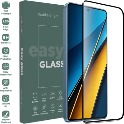 Zdjęcie produktu dla Mobile Origin FRL-EG-XPX6, Xiaomi, Poco X6 5G, Odporny na zadrapania, Wodoodporne, Przezroczysty, 1 szt.