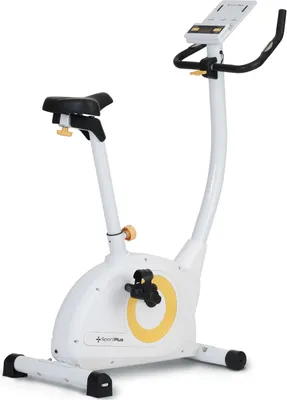 Produktbild von SportPlus Heimtrainer Fahrrad, 24 Widerstandsstufen, integrierte Herzfrequenz-Messer & App Kompatibilität, SP-HT-9510-W-iE