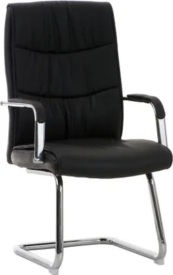 Produktbild von Besucherstuhl HLO-CP91 schwarz