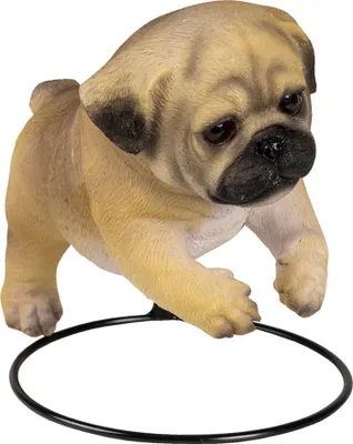 Produktbild von Clayre & Eef Figur Hund 18x12x14 cm Braun Kunststoff