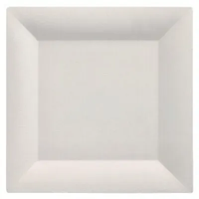Produktbild von Fingerfood - Teller, Zuckerrohr "pure" eckig 1,5 cm x 20,3 cm x 20,3 cm weiss