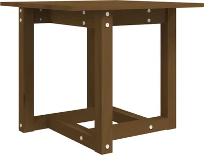 Produktbild von vidaXL Couchtisch Honigbraun 50x50x45 cm Massivholz Kiefer