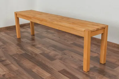 Produktbild von Bank Wooden Nature 134 Kernbuche massiv - 160 x 33 cm (L x B)