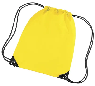 Produktbild von Bagbase Premium Turn Sack Wasser abweisend (11 Liter) (2 Stück/Packung) BC4326 (Einheitsgröße) (Gelb)