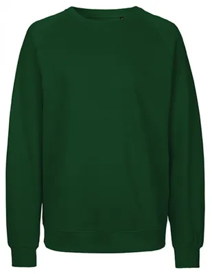 Produktbild von Neutral O63001 | Uni Sweatshirt / 100% Fairtrade-Baumwolle - Farbe: Bottle Green - Größe: M