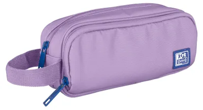 Imagen del producto de Oxford 400174211, Estuche blando para lápices, Poliéster reciclado, Lavanda, Color sólido, Cierre con cremallera, Para adolescentes