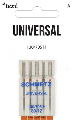 Obrázek produktu pro Univerzální jehly TEXI UNIVERSAL 130/705 H 5x80