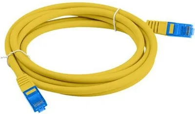 Produktbild von Lanberg PCF6A-10CC, 3 m, Cat6a, S/FTP (S-STP), RJ-45, RJ-45, Gelb