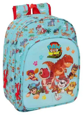 Produktbild von Safta Paw Patrol Dino Rescue Small 10l Rucksack Blau  Kinder Blau One Size