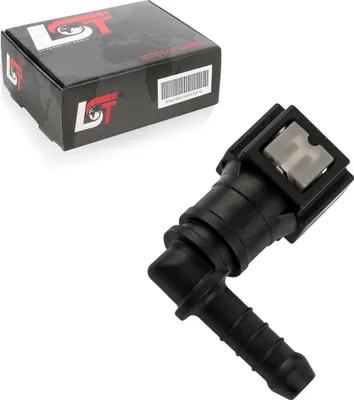 Produktbild von Schnellverschluss Kraftstoffleitung Kupplung L-Stück 6,3x6mm für KIA HYUNDAI
