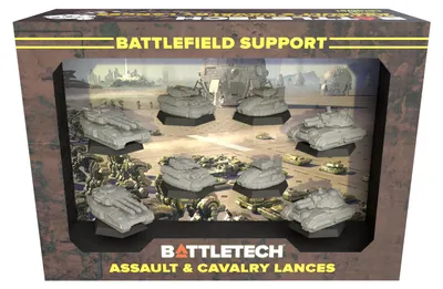 Zdjęcie produktu dla BattleTech Battlefield Support Assault & Cavalry - Miniaturen-Spiel -Zubehör - ENG Edition