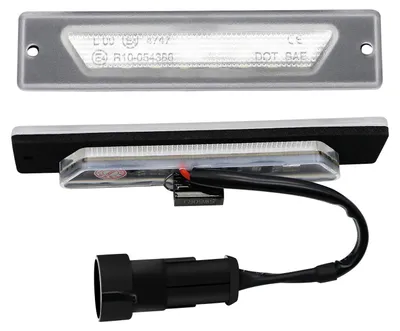 Immagine prodotto di Luci di segnalazione per targa, 2 LED, per Fiat Ducato Bus, dal 03/1994 al 04/2002