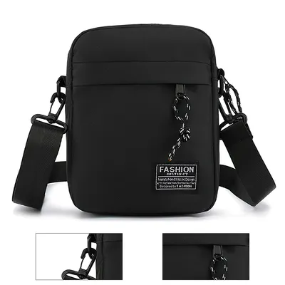 Produktbild von Umhängetasche, Schultertasche, Oxford Gewebe, verstellbare Schultergurte, für Herren geeignet,14*19*5cm,schwarz