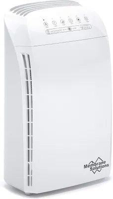 Productafbeelding van Luchtzuiveraar voor mensen met allergieën, geschikt voor een woning van 147m². Geschikt voor rookkamers, met een H13 HEPA-filter en een geluidsniveau van 22 dB. Deze luchtzuiveraar verwijdert 99,97% van stof, schimmel, rook, pollen (tot 0,1 µm), dierenharen en geuren