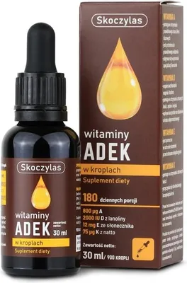 Immagine prodotto di Integratore alimentare di vitamine ADEK in gocce 30ml