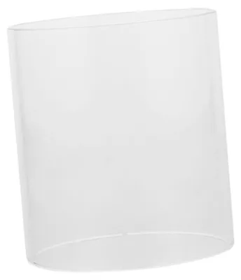 Obrázek produktu pro Skleněná lucerna bez dna, rozměry 10x9x9 cm, průhledná