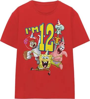 Produktbild von SpongeBob SquarePants - "I´m 12" T-Shirt für Damen TV27752 (XL) (Rot)