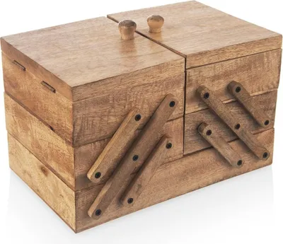 Produktbild von Aufbewahrungsbehälter für Nähmaschinen, Garnbox, Nähzubehör, Kleinteile