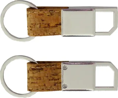 Produktbild von Schlüsselanhänger / mit Karabinerhaken und Korkschlaufe