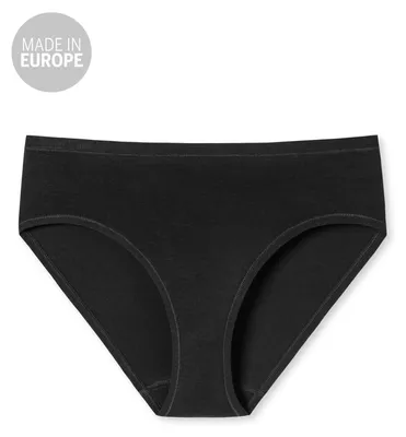 Produktbild von Schiesser Damen Midislip Personal Fit - schwarz - Größe L