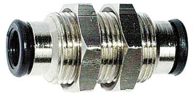 Produktbild von Riegler Schottverschraubung »value line«, M10x1, Schlauch-Ø 4, MS vern.