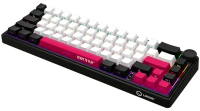Obrázek produktu pro Lorgar LORGAR KBP70MW, Wireless 65% Mechanical Gaming Keyboard Pro, Black/red, EN layout