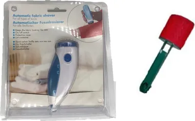 Produktbild von Fusselrasierer Tragbar Batterie Fusselentferner Effizient Textilrasierer Fusselfräse Fusselrolle Elektrische Kleidung Flusenpille Flusenentferner plus Pulloverbürste