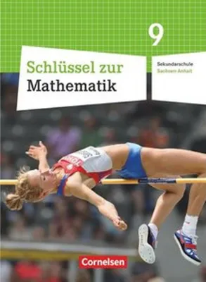 Obrázek produktu pro Schlüssel zur Mathematik 9. Schuljahr. Schülerbuch. Sekundarschule Sachsen-Anhalt