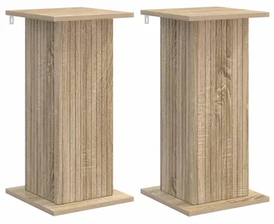 Obrázek produktu pro vidaXL Stojan na květiny, 2 ks, dub Sonoma, 30,5 x 30 x 60,5 cm