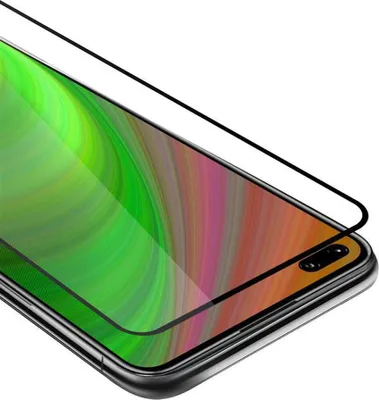 Produktbild von Cadorabo Panzerfolie für Honor view 30 Schutzfolie in Weiß Vollbild Folie Tempered Display Schutzglas