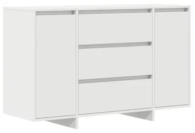 Obrázek produktu pro vidaXL Příborník se zásuvkami Bílý 120 x 41 x 75 cm Materiál na bázi dřeva