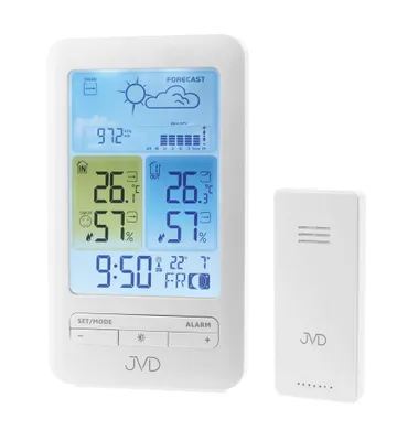 Produktbild von Funkgesteuerte Wetterstation JVD RB3395.1