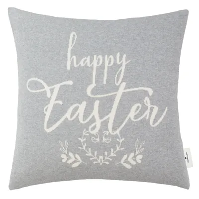 Zdjęcie produktu dla Tom Tailor poszewka dekoracyjna Happy Easter szara 45x45cm