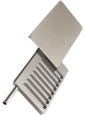 Produktbild von Schnupftabakspender mit Röhrchen (silber)