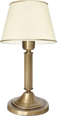 Produktbild von Messing Nachttischlampe traditionell zeitlos bewährtes Design klassische Eleganz zuverlässig Goldpatina H38cm Ø20cm E27 handgefertigt beschwert