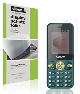 Image de 4x Film de protection d'écran pour GFive Music 100 protecteur antireflet dipos