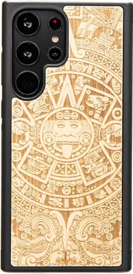 Produktbild von Bewood Holzhülle für Samsung Galaxy S23 Ultra AZTEC CALENDAR ANIEGRE