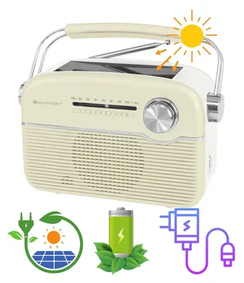 Produktbild von Soundmaster TR480BE, Tragbar, Analog, FM, 3 W, 3,5 mm, Beige