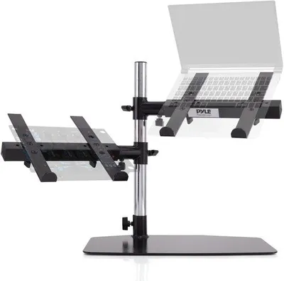 Image de Support réglable pour ordinateur portable et matériel de studio, de conception robuste