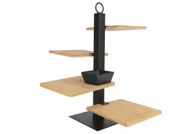 Produktbild von COSY & TRENDY Etagere Holz-Metall 35x35x37cm